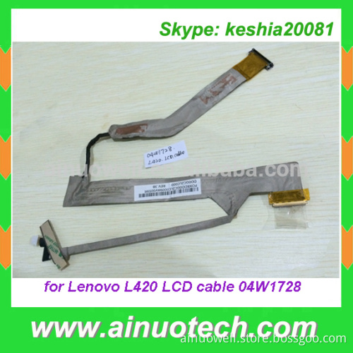 Laptop LCD Cable for Lenovo L420 L421 L412 laptop screen cable 04W1728 Lvds cable
